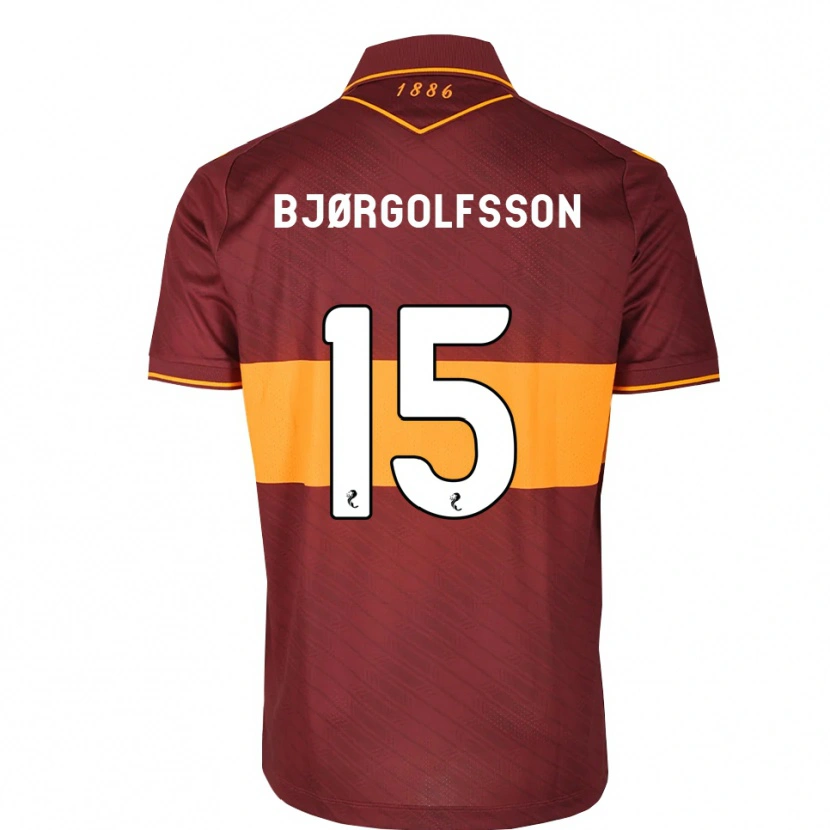 Danxen Kid Eythor Bjørgolfsson #15 Orange Maroon Away Jersey 2026/27 T-Shirt