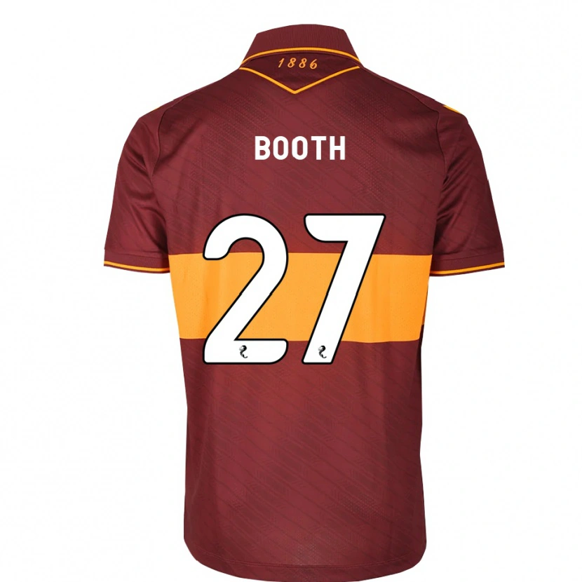 Danxen Kid Mikey Booth #27 Orange Maroon Away Jersey 2026/27 T-Shirt