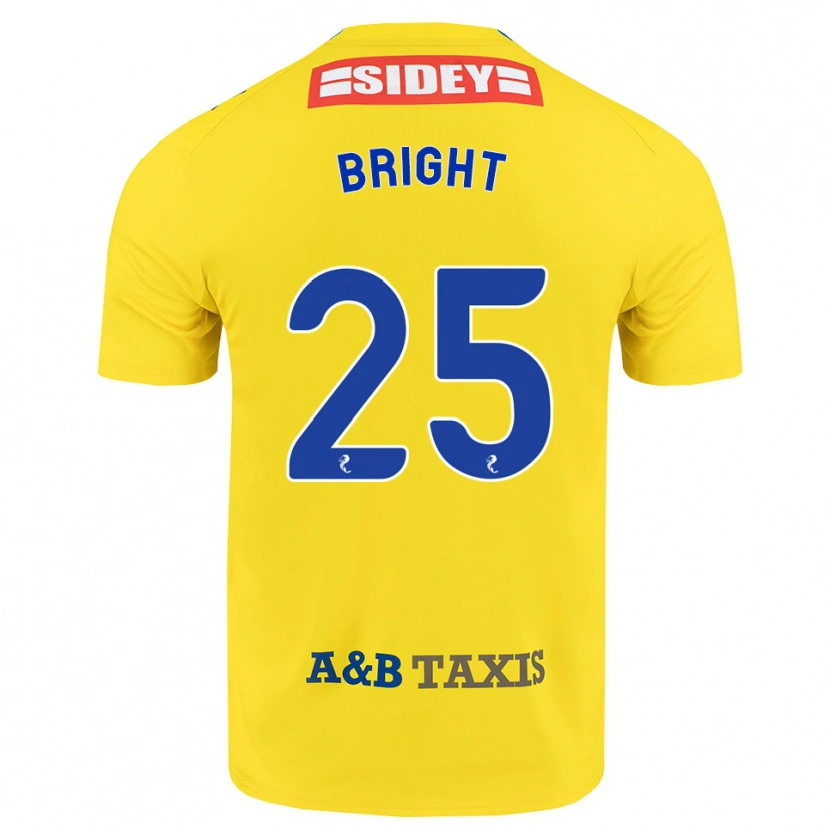 Danxen Kid Scott Bright #25 Yellow Blue Black Away Jersey 2026/27 T-Shirt