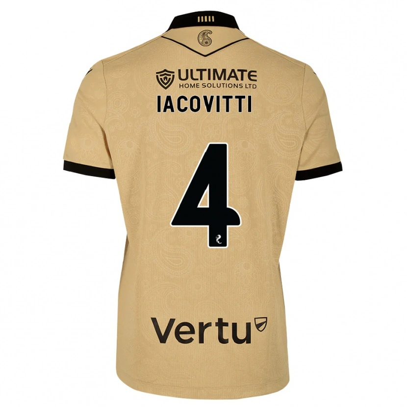 Danxen Kid Alex Iacovitti #4 Burlywood Black Away Jersey 2026/27 T-Shirt