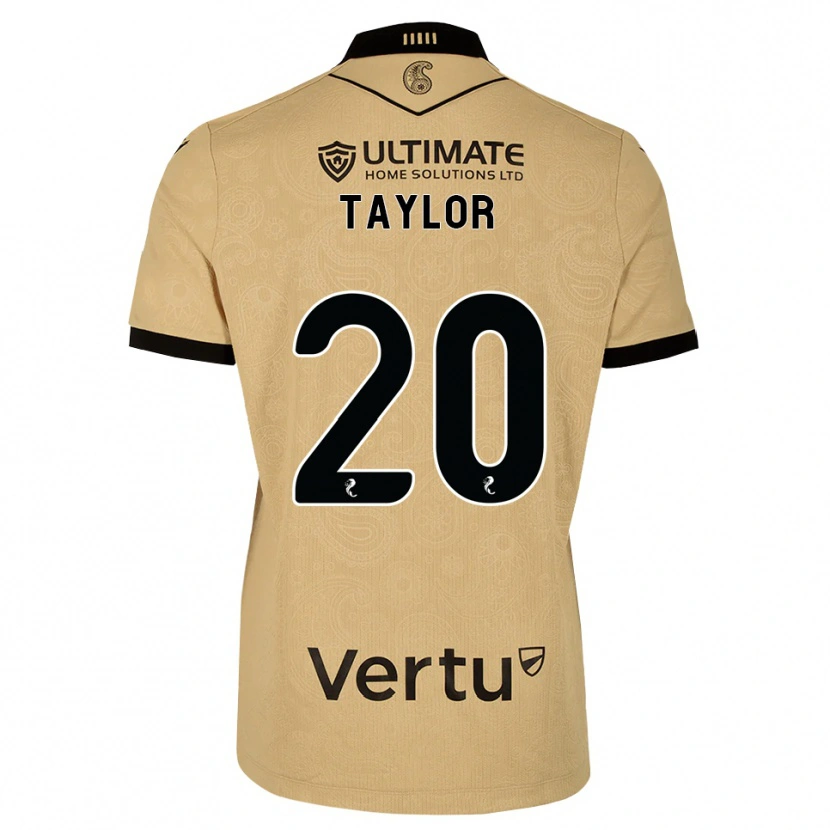 Danxen Kid Fraser Taylor #20 Burlywood Black Away Jersey 2026/27 T-Shirt
