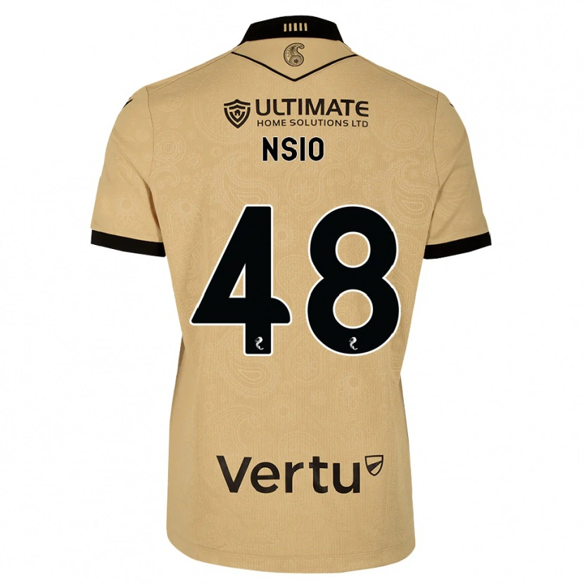 Danxen Kid Paul Nsio #48 Burlywood Black Away Jersey 2026/27 T-Shirt