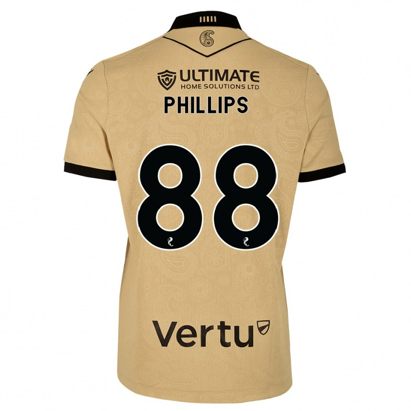 Danxen Kid Killian Phillips #88 Burlywood Black Away Jersey 2026/27 T-Shirt