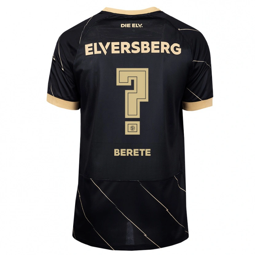 Danxen Kid Bilal Berete #0 Black Brown Away Jersey 2026/27 T-Shirt