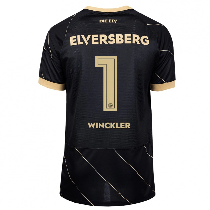 Danxen Kid Nadine Winckler #1 Black Brown Away Jersey 2026/27 T-Shirt
