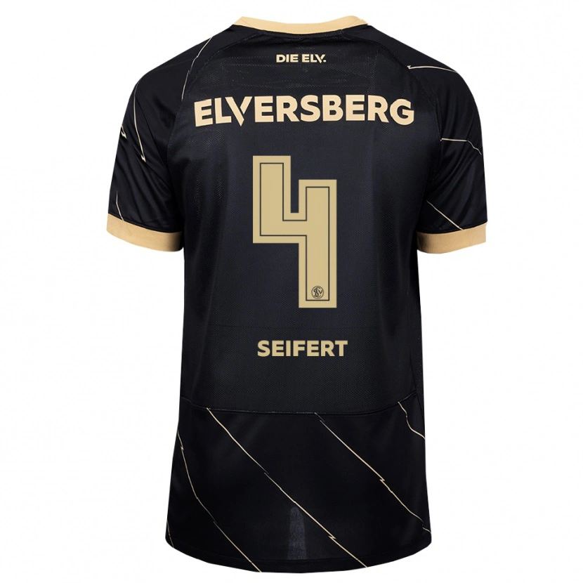 Danxen Kid Luis Seifert #4 Black Brown Away Jersey 2026/27 T-Shirt