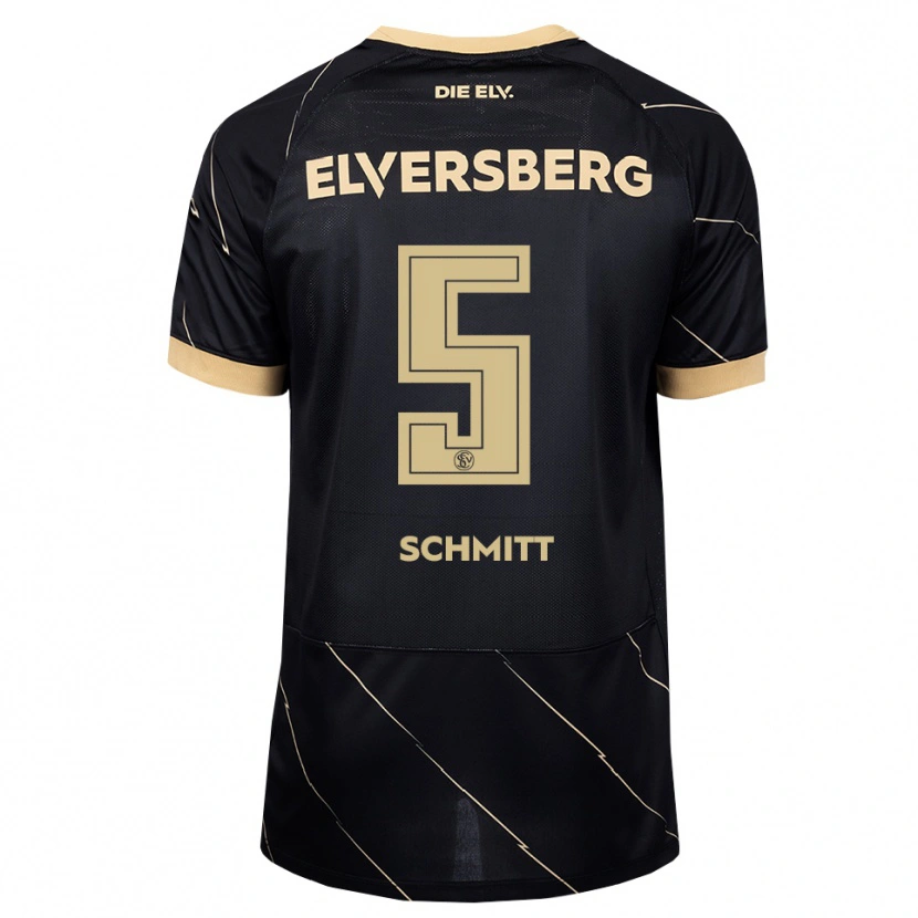 Danxen Kid Leon Schmitt #5 Black Brown Away Jersey 2026/27 T-Shirt