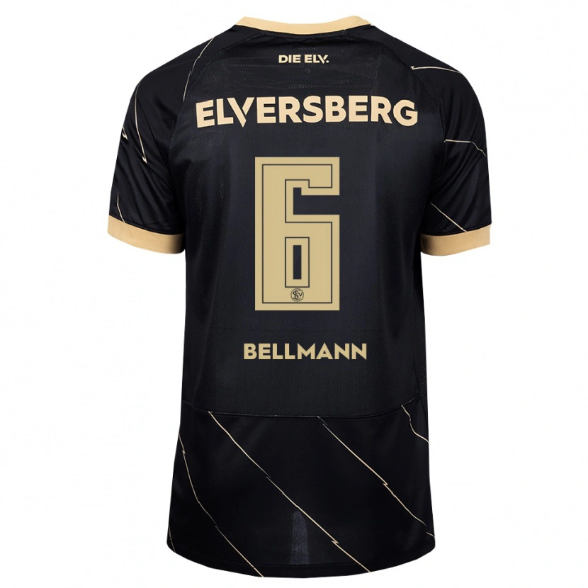 Danxen Kid Niklas Bellmann #6 Black Brown Away Jersey 2026/27 T-Shirt