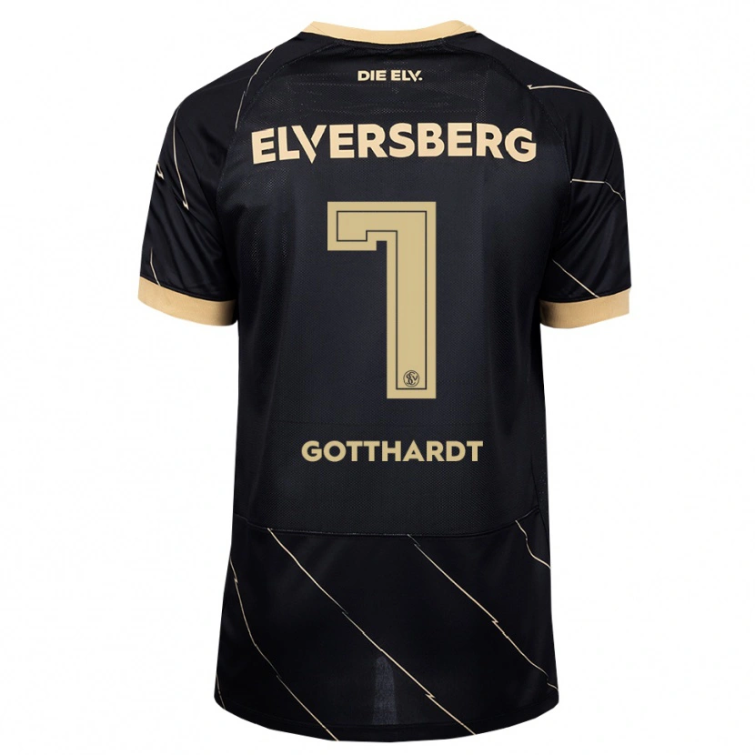 Danxen Kid Tim Gotthardt #7 Black Brown Away Jersey 2026/27 T-Shirt
