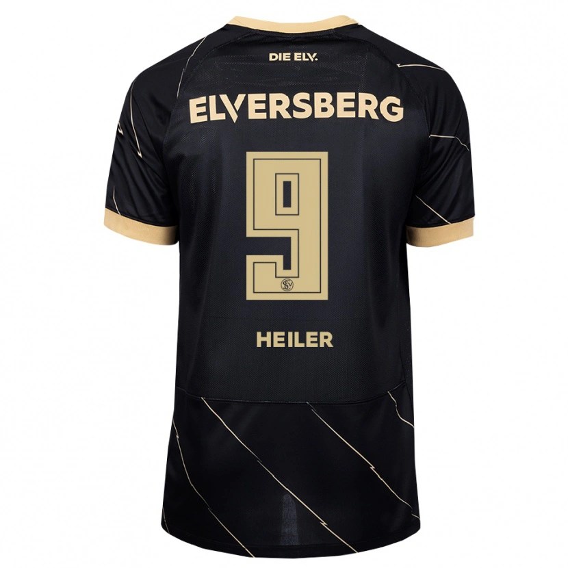 Danxen Kid Luca Heiler #9 Black Brown Away Jersey 2026/27 T-Shirt
