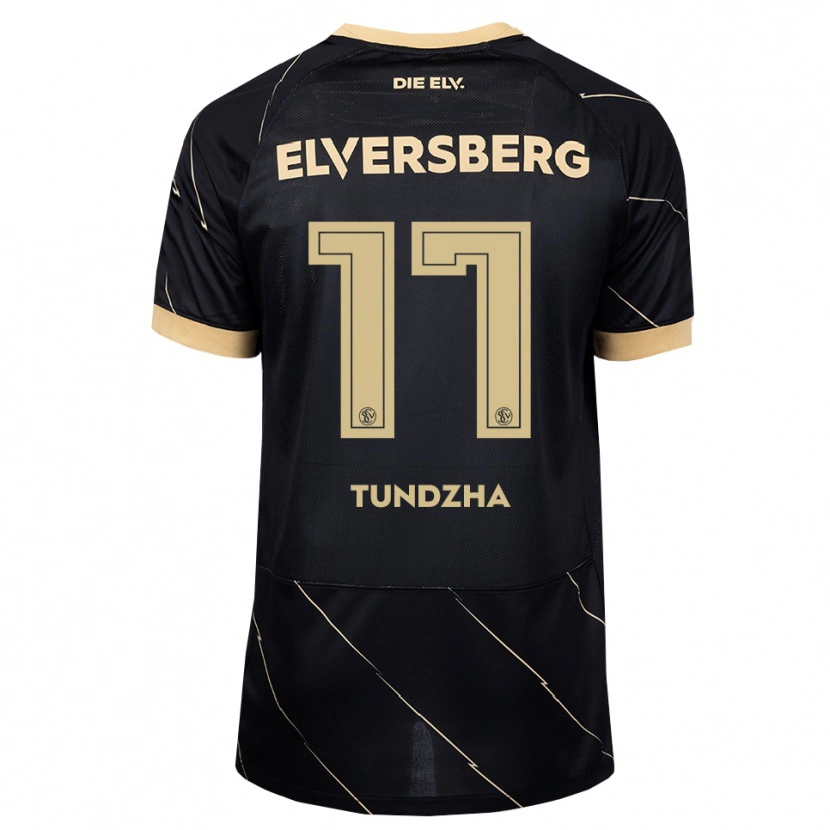 Danxen Kid Berke Tundzha #17 Black Brown Away Jersey 2026/27 T-Shirt