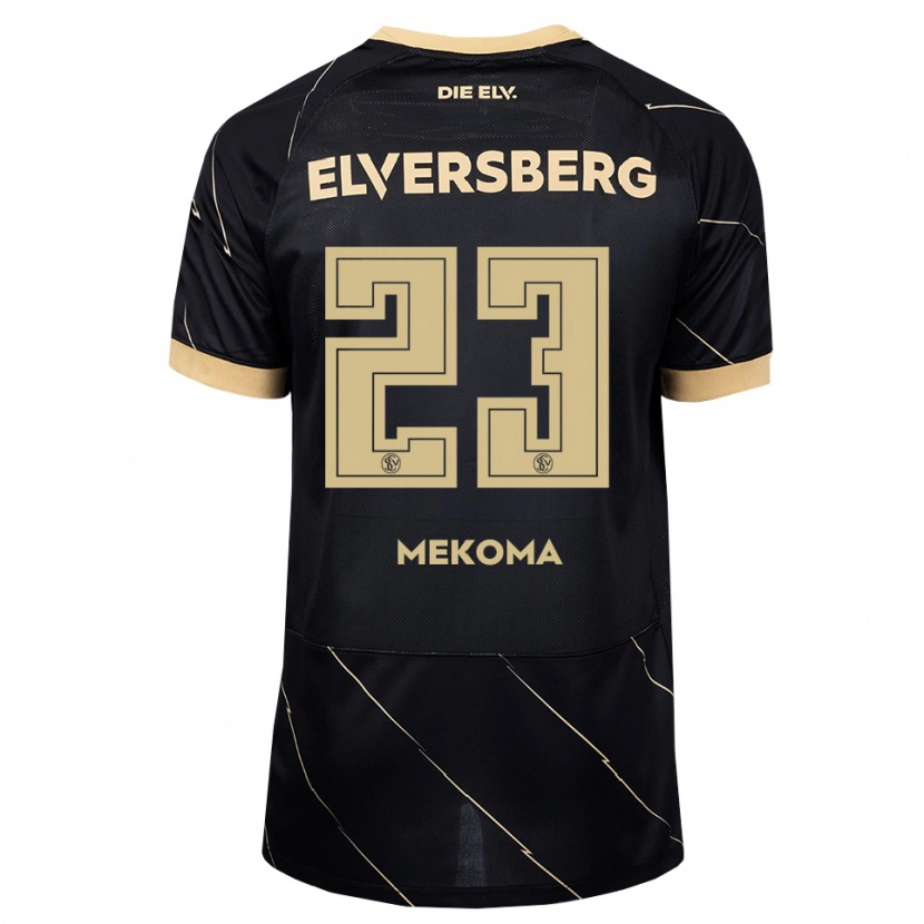 Danxen Kid Jamal Mekoma #23 Black Brown Away Jersey 2026/27 T-Shirt
