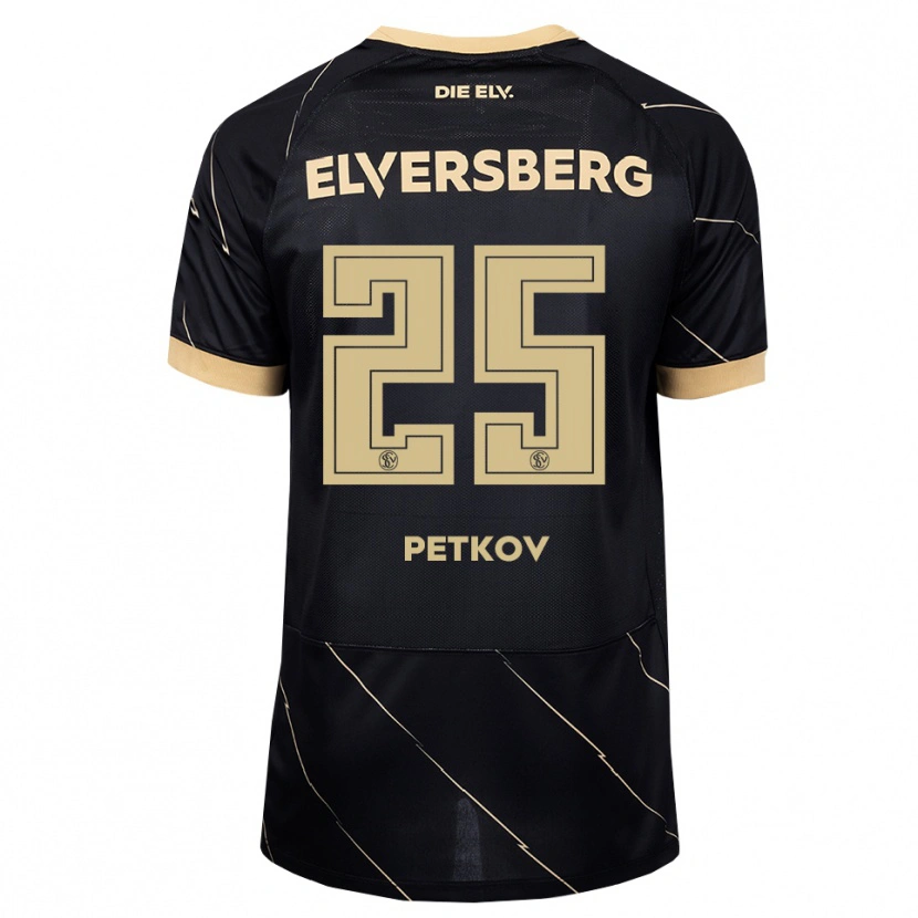 Danxen Kid Lukas Petkov #25 Black Brown Away Jersey 2026/27 T-Shirt