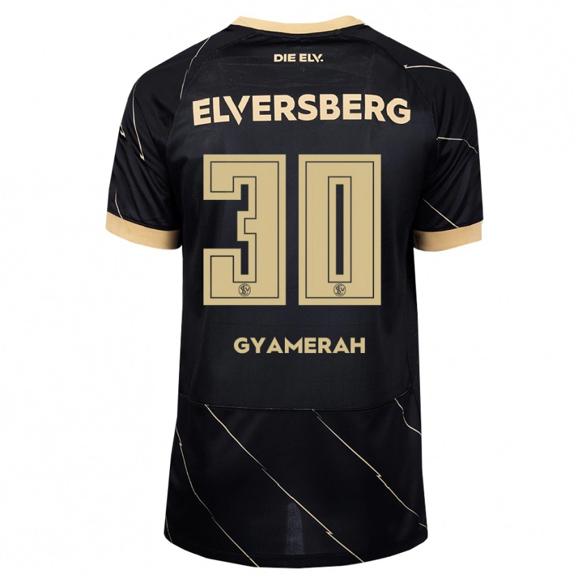 Danxen Kid Jan Gyamerah #30 Black Brown Away Jersey 2026/27 T-Shirt