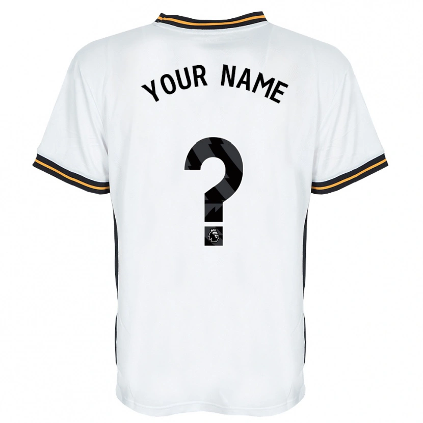 Danxen Kid Your Name #0 White Orange Black Away Jersey 2026/27 T-Shirt