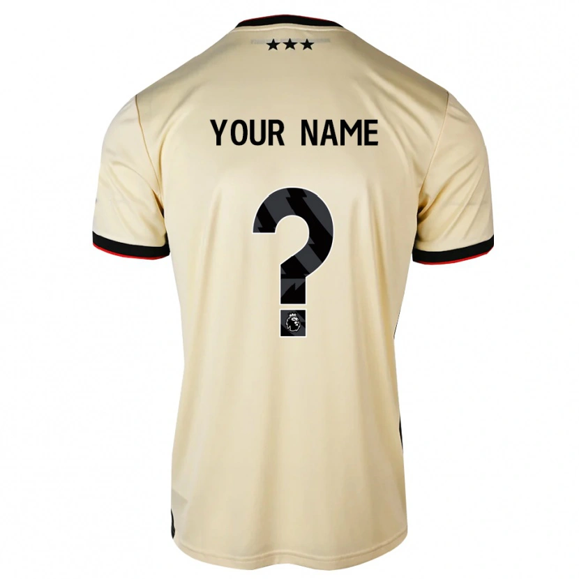 Danxen Kid Your Name #0 Lemonchiffon Black Red Away Jersey 2026/27 T-Shirt
