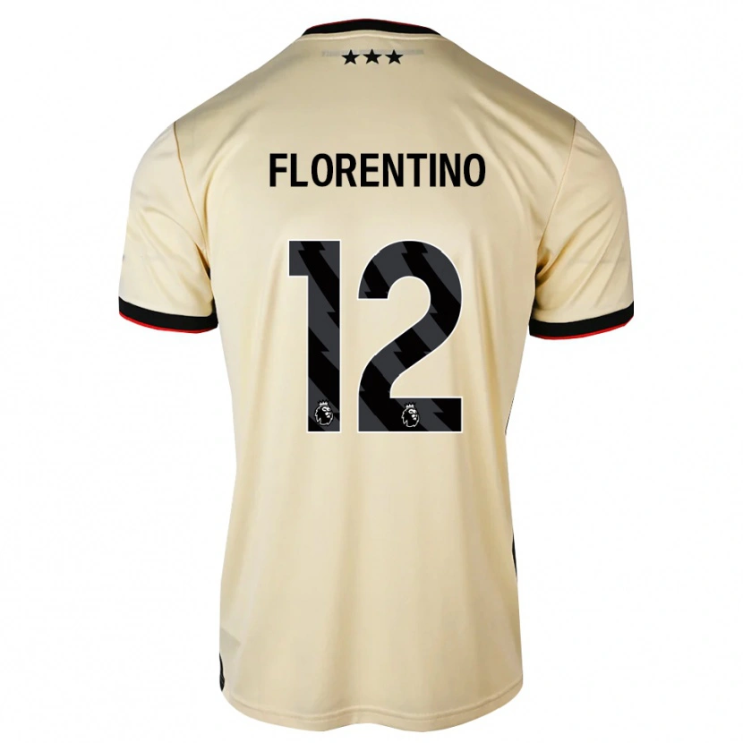 Danxen Kid Florentino Ibrain Morris Luís #12 Lemonchiffon Black Red Away Jersey 2026/27 T-Shirt