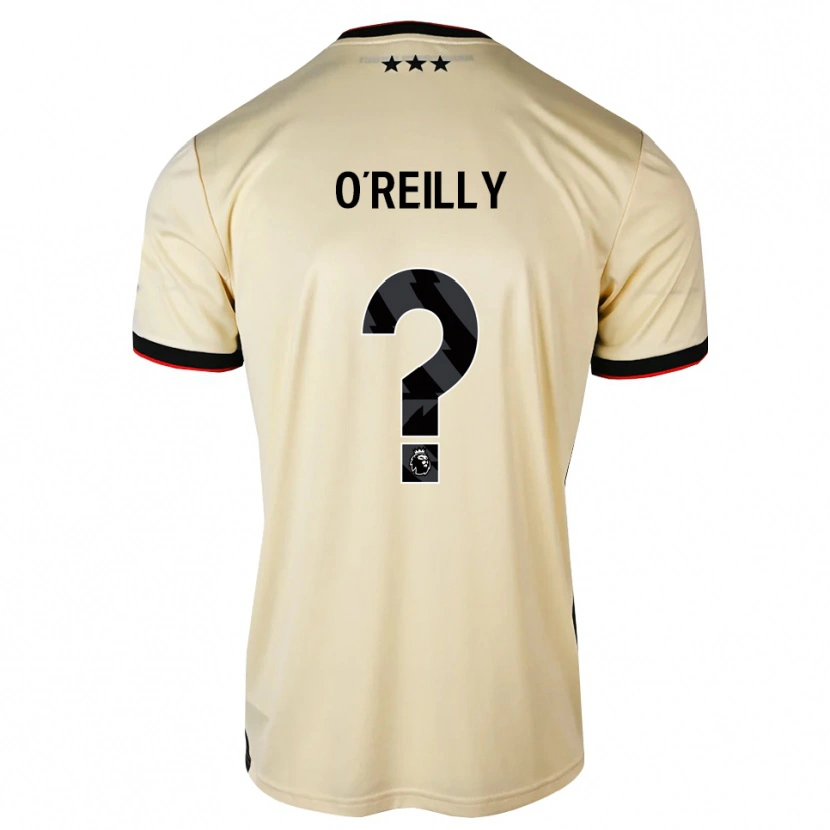 Danxen Kid Connor O'reilly #0 Lemonchiffon Black Red Away Jersey 2026/27 T-Shirt