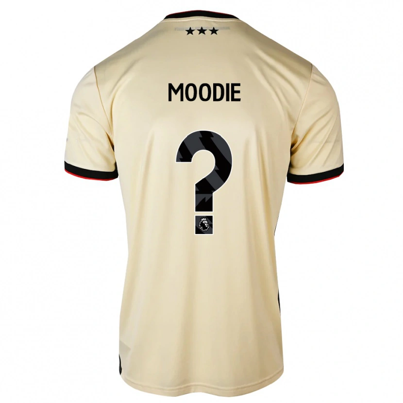 Danxen Kid Paul Moodie #0 Lemonchiffon Black Red Away Jersey 2026/27 T-Shirt