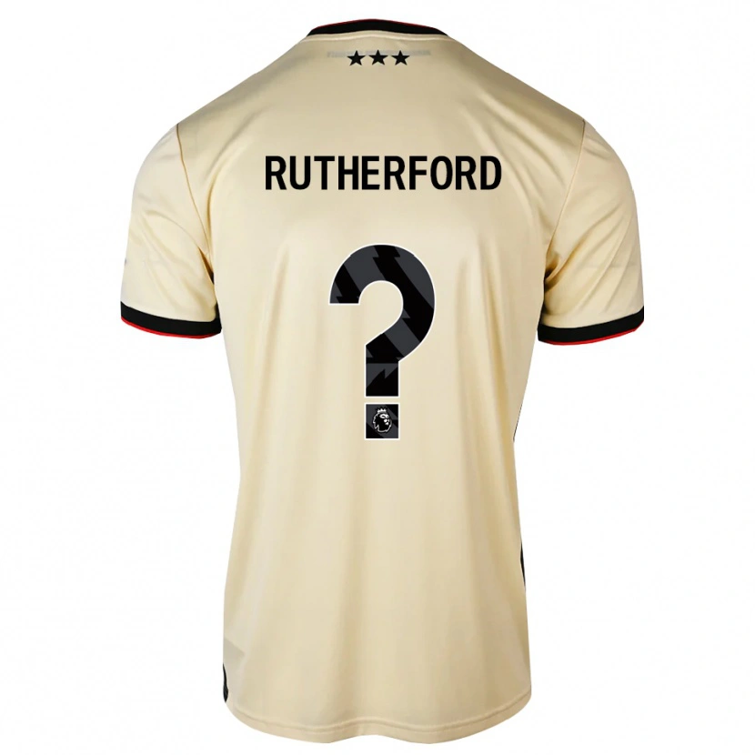 Danxen Kid Ella Rutherford #0 Lemonchiffon Black Red Away Jersey 2026/27 T-Shirt