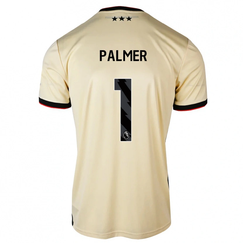 Danxen Kid Alex Palmer #1 Lemonchiffon Black Red Away Jersey 2026/27 T-Shirt