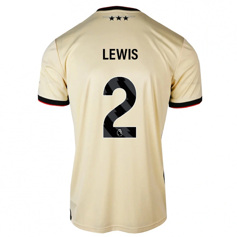 Danxen Kid Josh Lewis #2 Lemonchiffon Black Red Away Jersey 2026/27 T-Shirt