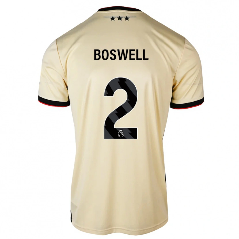 Danxen Kid Maria Boswell #2 Lemonchiffon Black Red Away Jersey 2026/27 T-Shirt