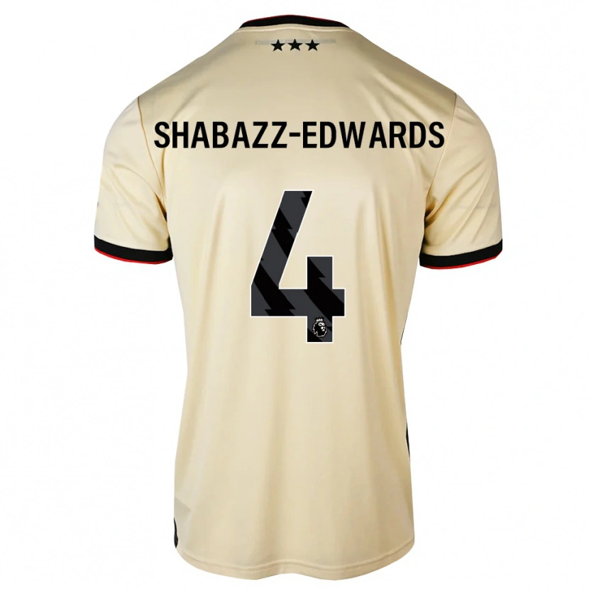 Danxen Kid Walker Shabazz-Edwards #4 Lemonchiffon Black Red Away Jersey 2026/27 T-Shirt