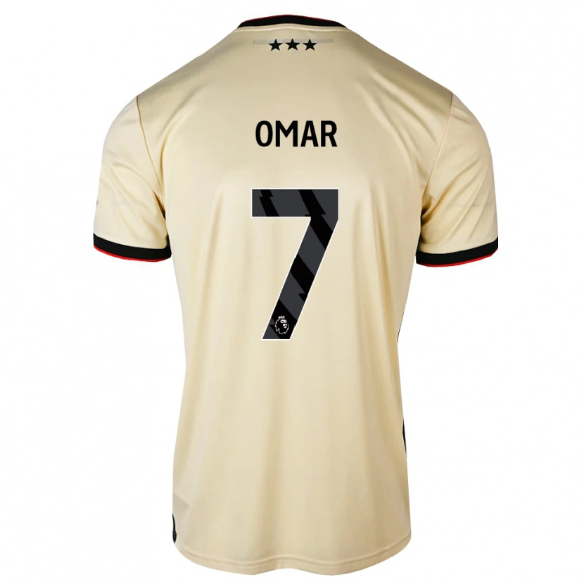 Danxen Kid Ahmed Omar #7 Lemonchiffon Black Red Away Jersey 2026/27 T-Shirt