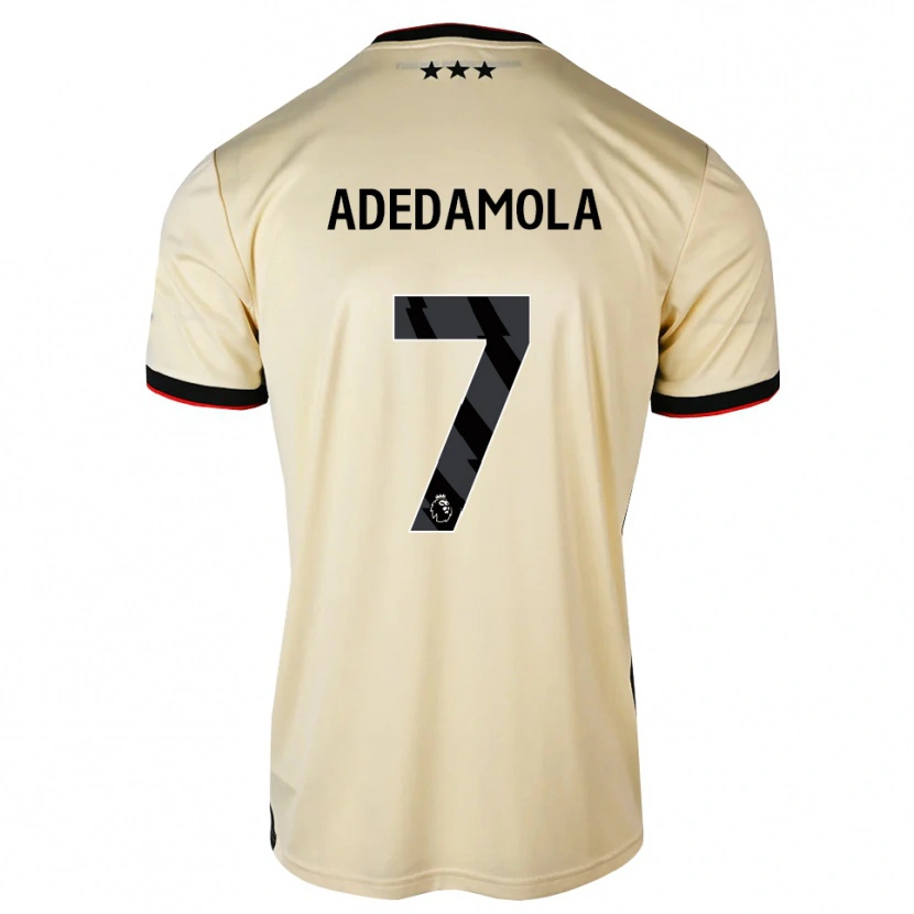 Danxen Kid Joel Adedamola #7 Lemonchiffon Black Red Away Jersey 2026/27 T-Shirt