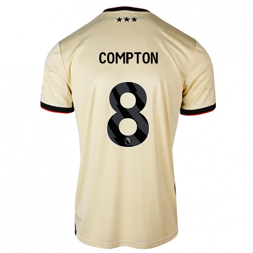 Danxen Kid Charlie Compton #8 Lemonchiffon Black Red Away Jersey 2026/27 T-Shirt