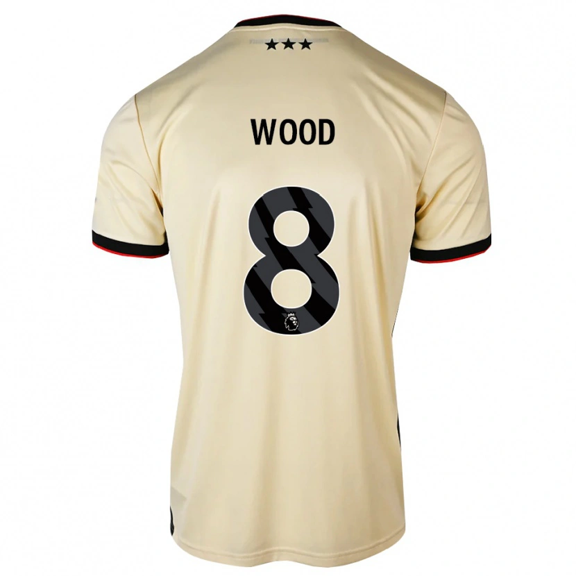 Danxen Kid Charlie Wood #8 Lemonchiffon Black Red Away Jersey 2026/27 T-Shirt