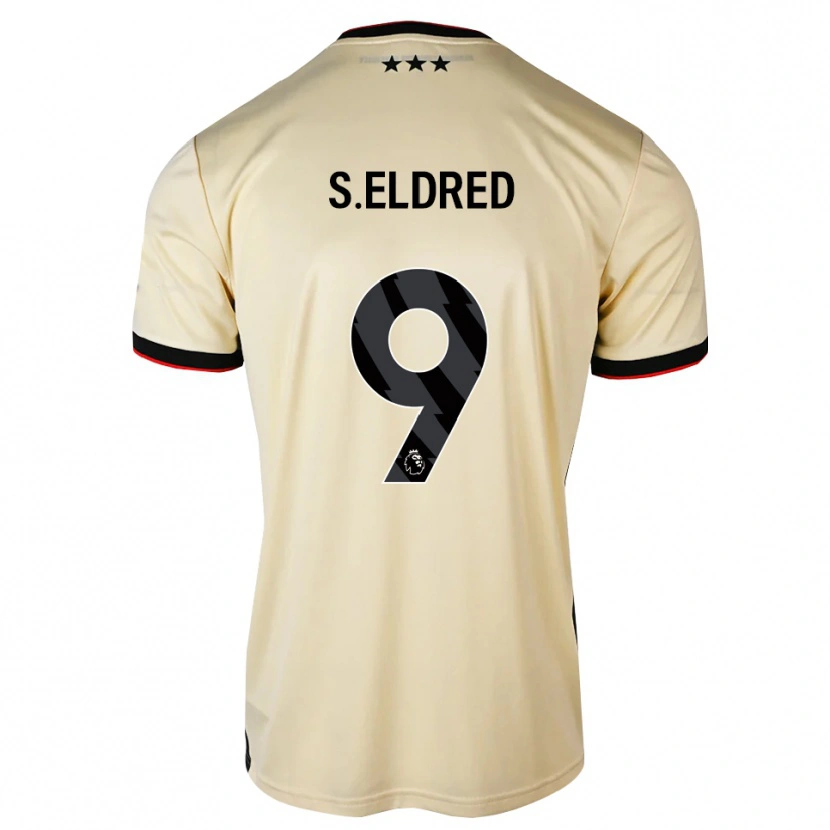 Danxen Kid Sid Eldred #9 Lemonchiffon Black Red Away Jersey 2026/27 T-Shirt