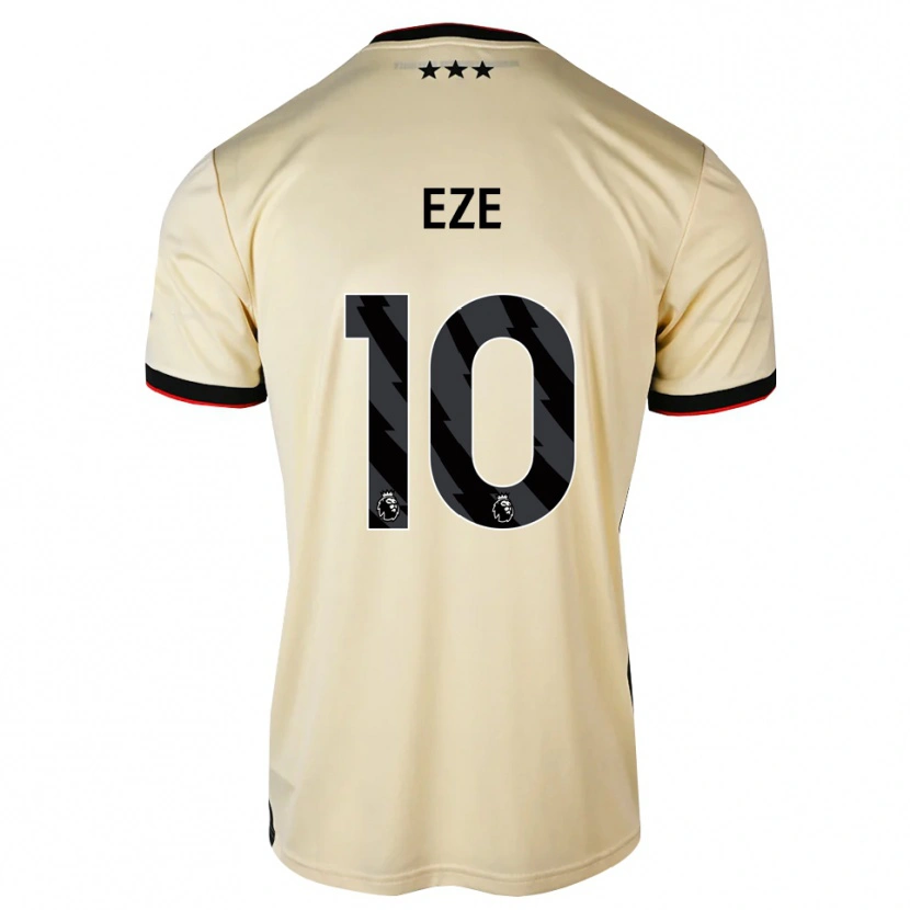 Danxen Kid Nelson Eze #10 Lemonchiffon Black Red Away Jersey 2026/27 T-Shirt