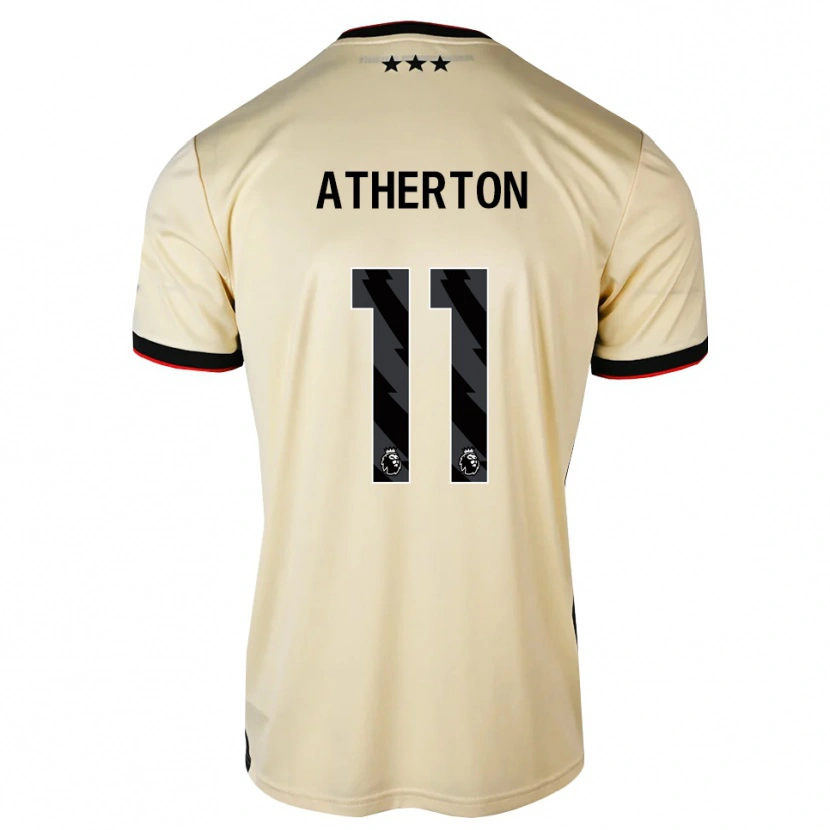 Danxen Kid Chris Atherton #11 Lemonchiffon Black Red Away Jersey 2026/27 T-Shirt