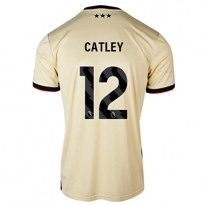 Danxen Kid Jack Catley #12 Lemonchiffon Black Red Away Jersey 2026/27 T-Shirt