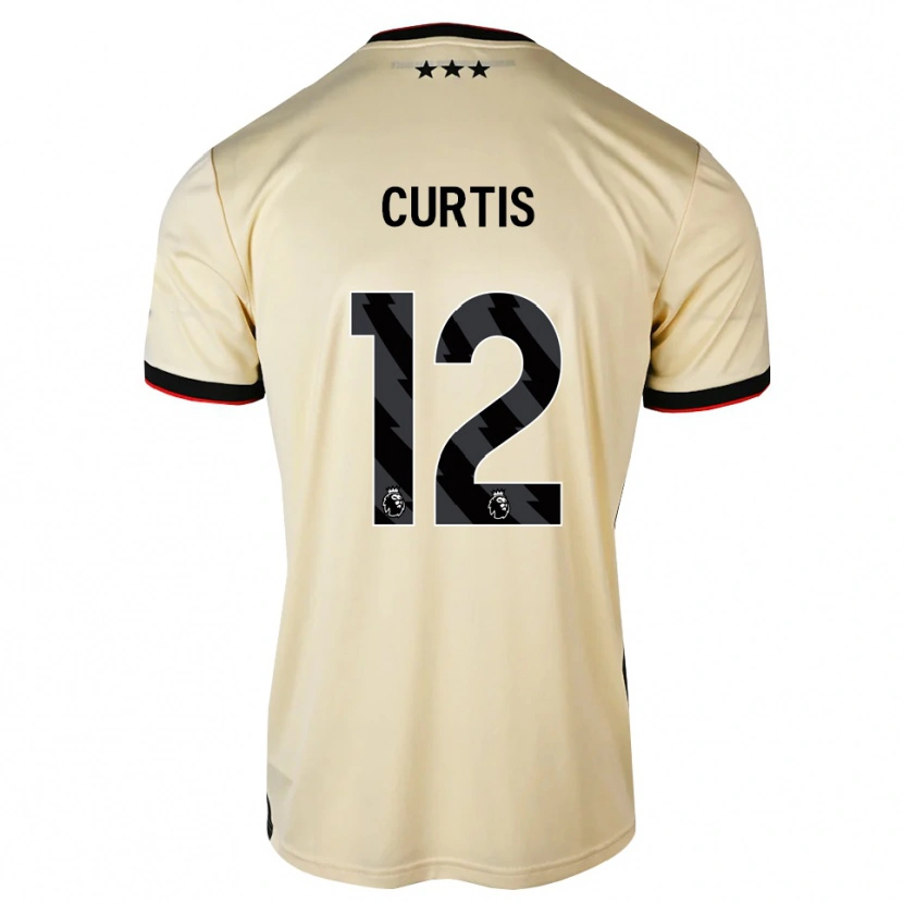Danxen Kid Henry Curtis #12 Lemonchiffon Black Red Away Jersey 2026/27 T-Shirt