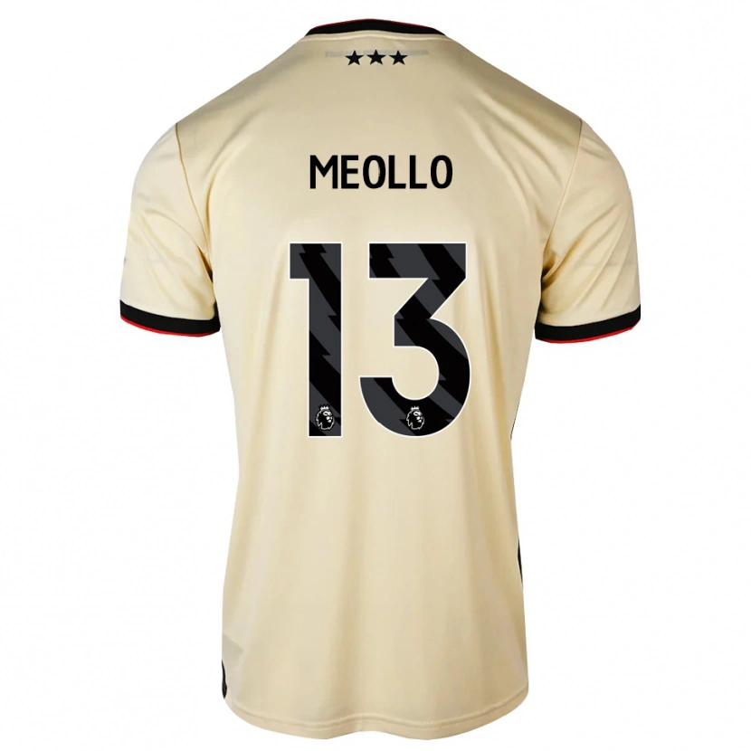 Danxen Kid Nina Meollo #13 Lemonchiffon Black Red Away Jersey 2026/27 T-Shirt