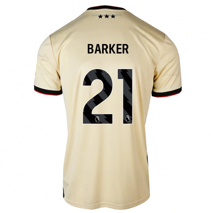 Danxen Kid Maisy Barker #21 Lemonchiffon Black Red Away Jersey 2026/27 T-Shirt