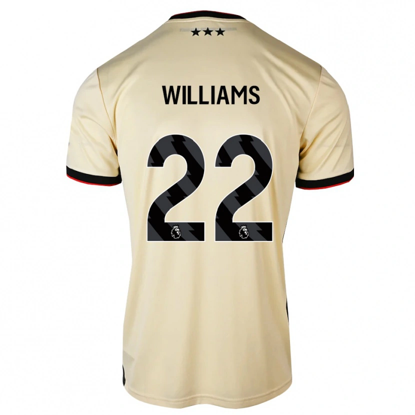Danxen Kid Evie Williams #22 Lemonchiffon Black Red Away Jersey 2026/27 T-Shirt