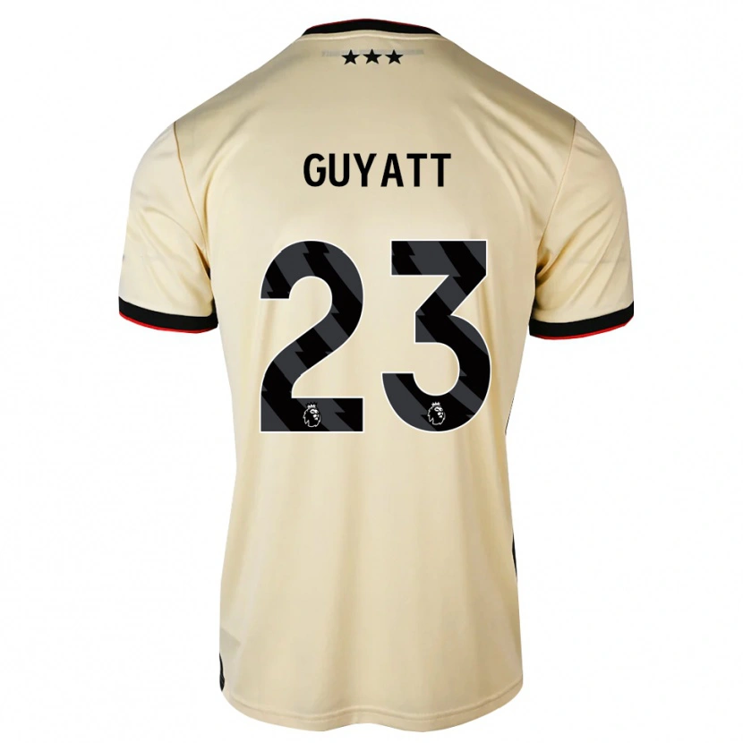 Danxen Kid Shauna Guyatt #23 Lemonchiffon Black Red Away Jersey 2026/27 T-Shirt