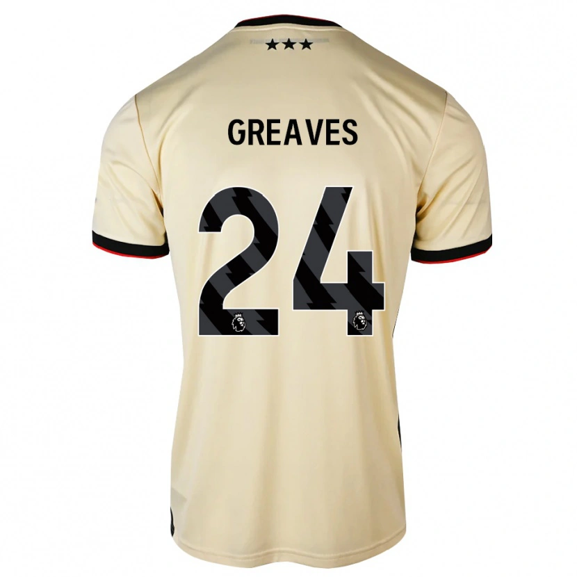 Danxen Kid Jacob Greaves #24 Lemonchiffon Black Red Away Jersey 2026/27 T-Shirt