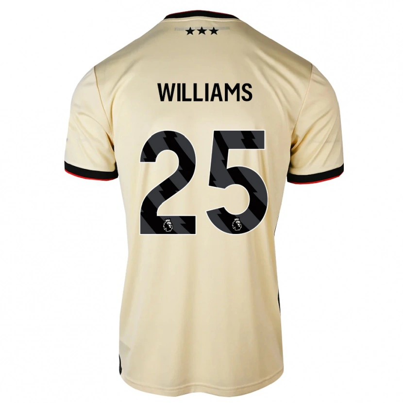 Danxen Kid Erin Williams #25 Lemonchiffon Black Red Away Jersey 2026/27 T-Shirt