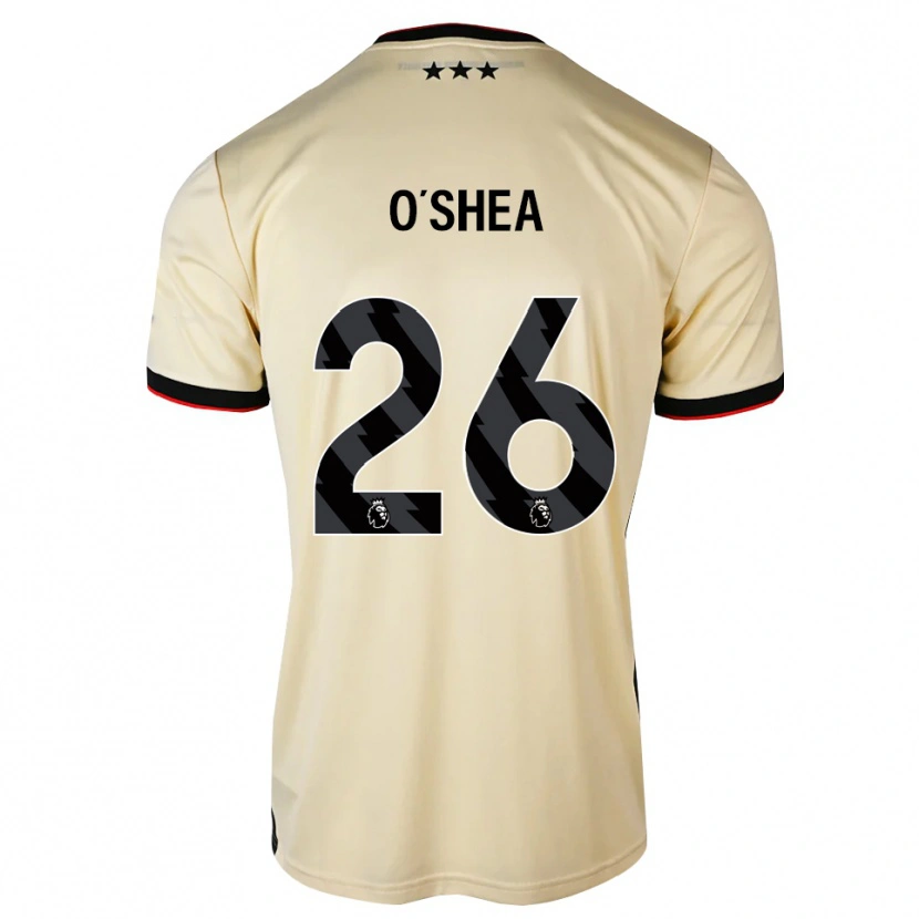 Danxen Kid Dara O'shea #26 Lemonchiffon Black Red Away Jersey 2026/27 T-Shirt