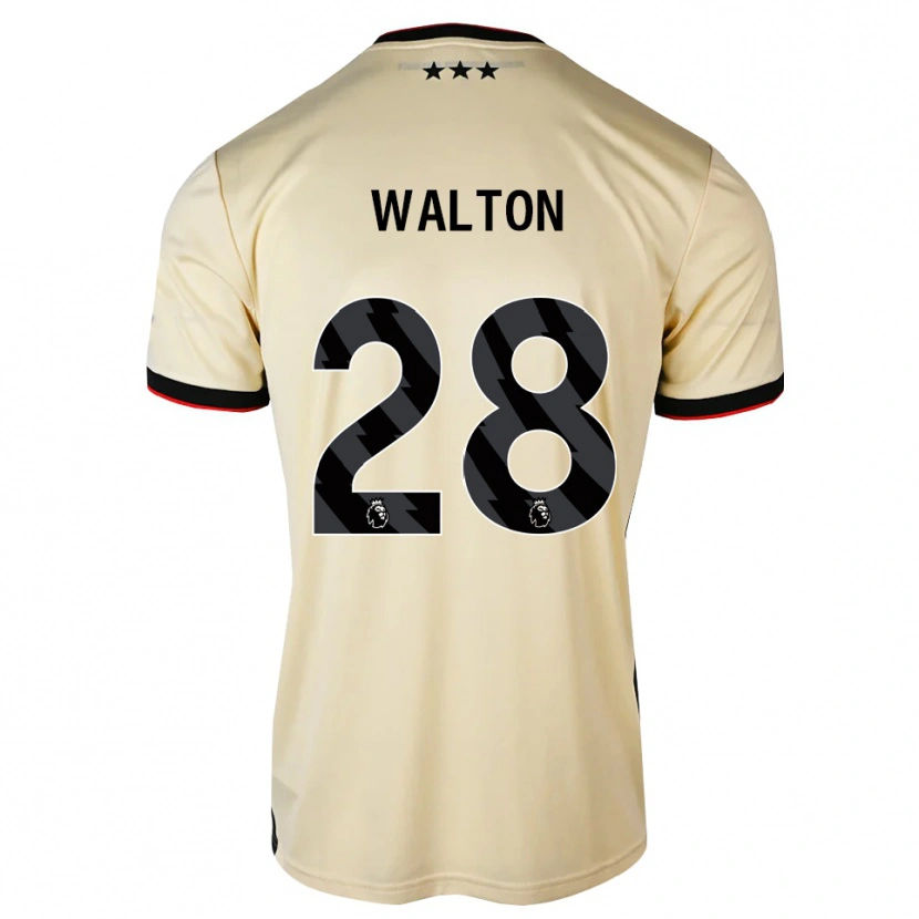 Danxen Kid Christian Walton #28 Lemonchiffon Black Red Away Jersey 2026/27 T-Shirt