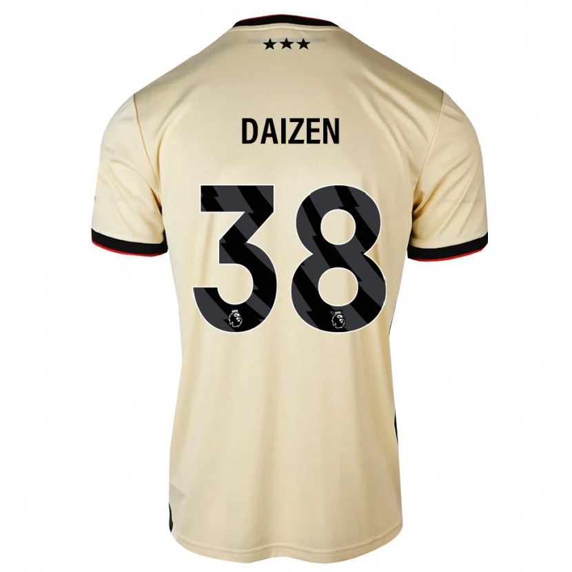 Danxen Kid Daizen Maeda #38 Lemonchiffon Black Red Away Jersey 2026/27 T-Shirt