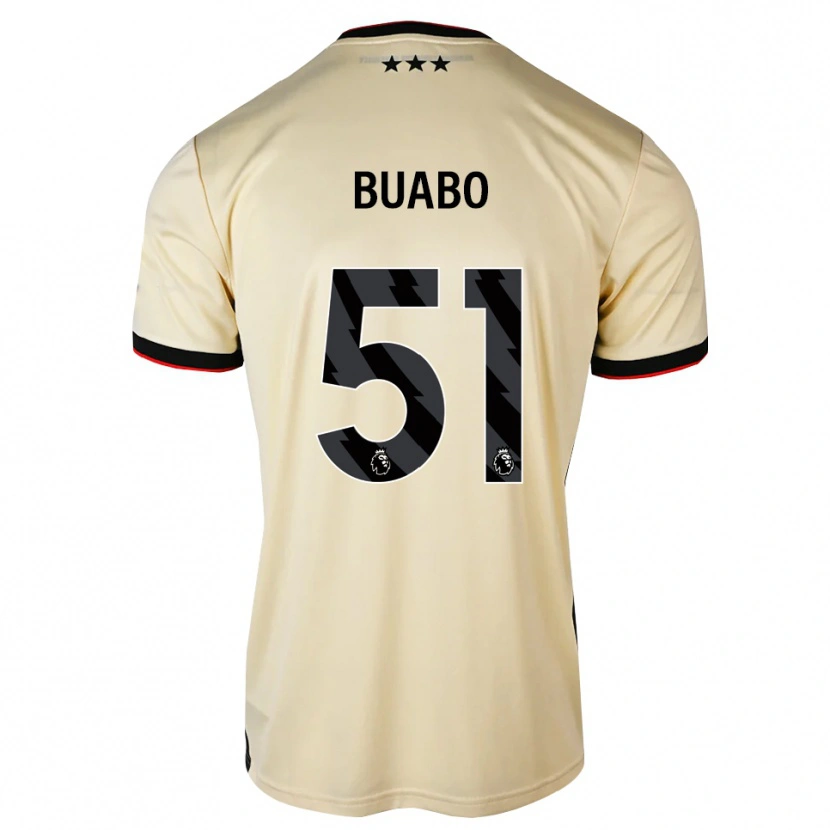 Danxen Kid Gerrard Buabo #51 Lemonchiffon Black Red Away Jersey 2026/27 T-Shirt