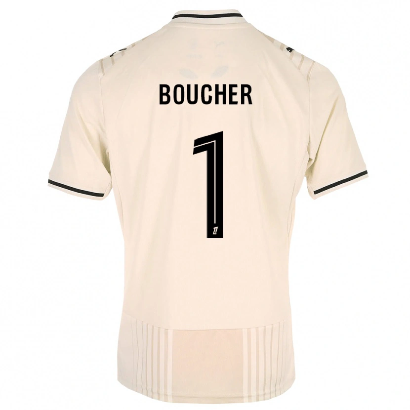 Danxen Kid Zacharie Boucher #1 Oldlace Black Antiquewhite Away Jersey 2026/27 T-Shirt