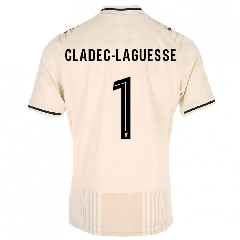 Danxen Kid Christopher Cladec-Laguesse #1 Oldlace Black Antiquewhite Away Jersey 2026/27 T-Shirt