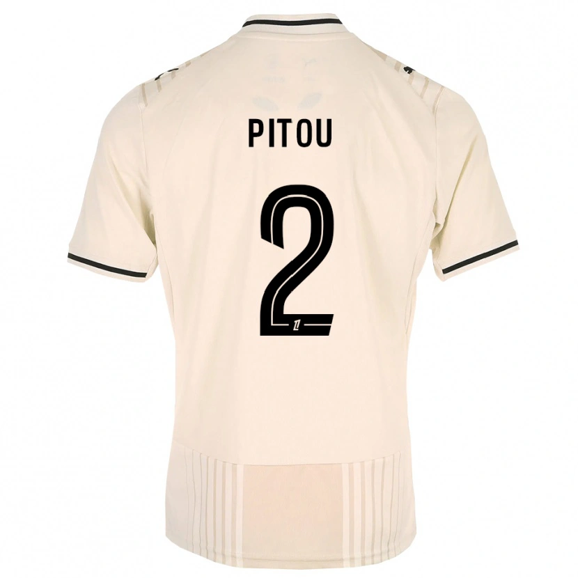 Danxen Kid Ryan Pitou #2 Oldlace Black Antiquewhite Away Jersey 2026/27 T-Shirt